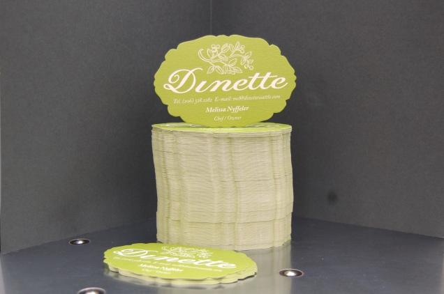 Custom Die-Cut Card